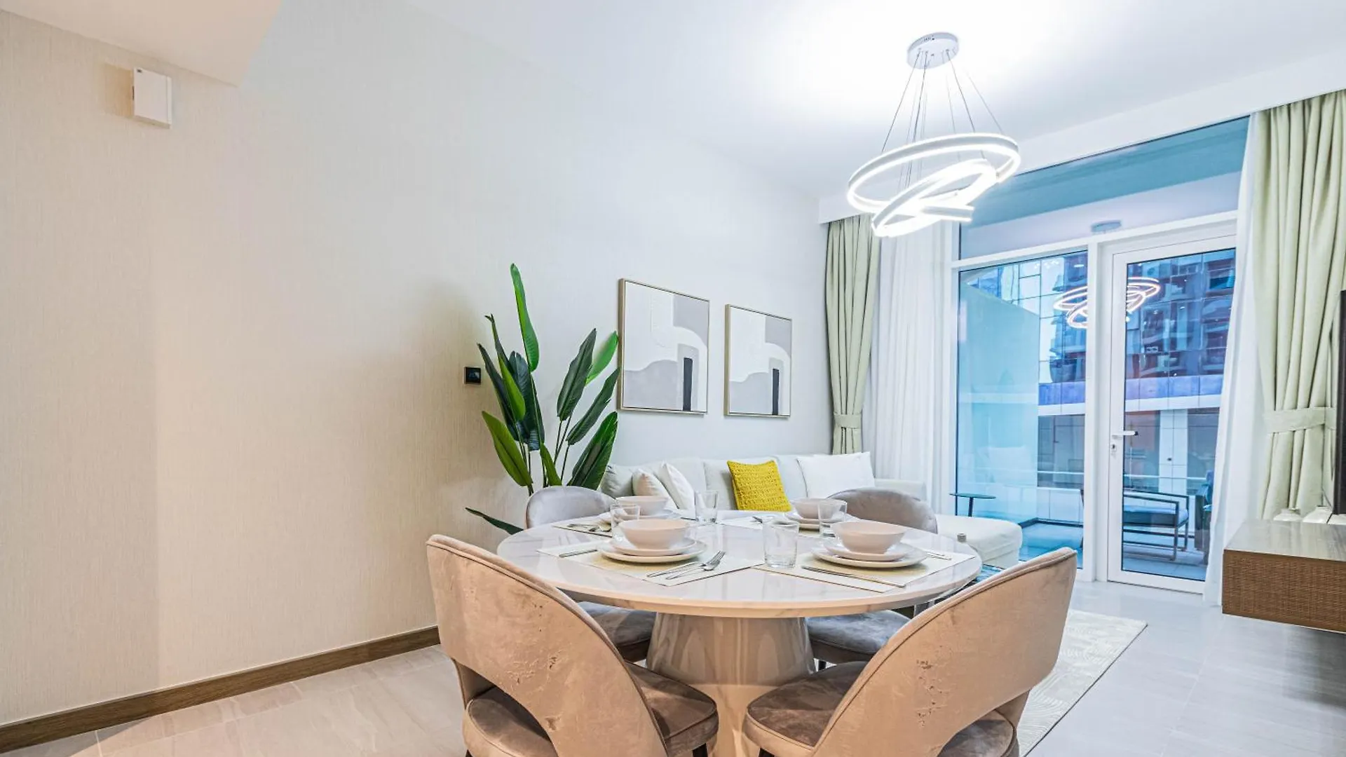 Apartman Modern Luxury 1Br Missoni Apt With Canal Panorama Dubaj Egyesült Arab Emírségek